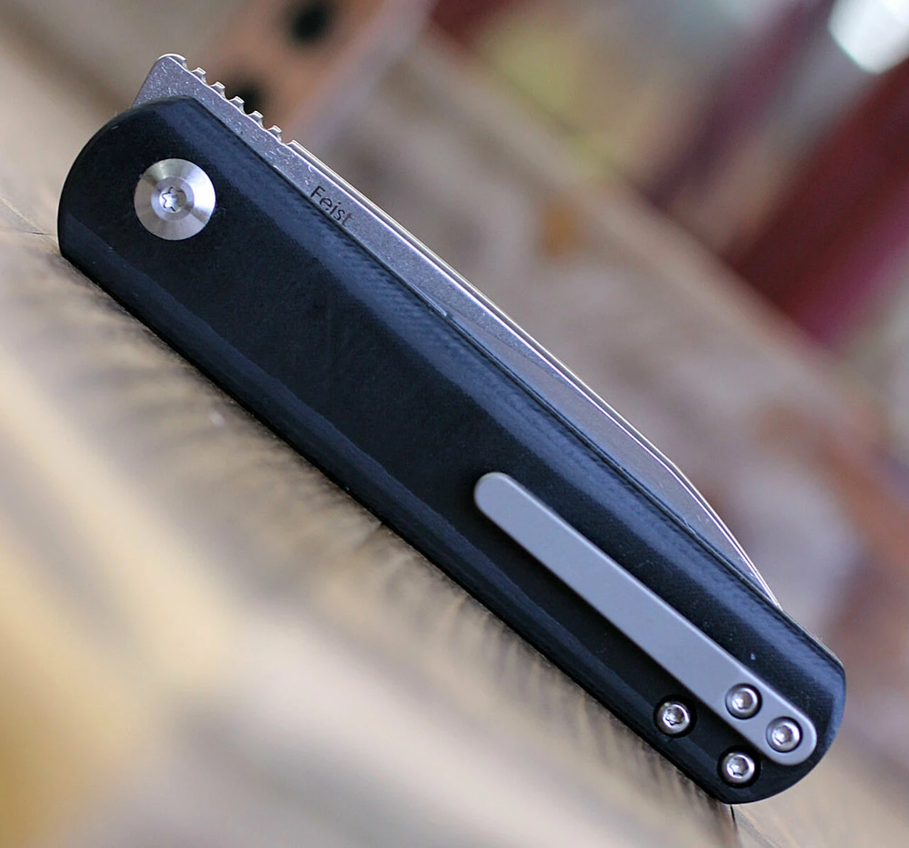 Top 10 🎉 Kizer Cutlery Kizer Feist Ki3499C2, 2.82" CPM S35VN Stonewash Drop Point Plain Blade, Carbon Fiber Handle 🎉 4 Top 10 🎉 Kizer Cutlery Kizer Feist Ki3499C2, 2.82" CPM S35VN Stonewash Drop Point Plain Blade, Carbon Fiber Handle 🎉 - Image 4