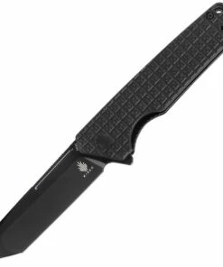 Hot Sale 😀 Kizer Cutlery Lan K4577N1, 3.37" N690 Black Plain Blade, Black G-10 Handles 🌟