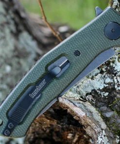 Coupon 💯 Kershaw Knives Kershaw Concierge - Green Canvas Micarta (3.2" D2 Blk SW) 4020MIG 🛒 -Automatic Knives shop KS4020MCG.2 28971.1643732729