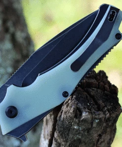 Best Pirce 🌟 Kansept Knives Kansept Hellx - Jade G-10 / Black SW (3.6" D2 SW Black) T1008A4 🛒 -Automatic Knives shop KT1008A4.2 63016.1629916891