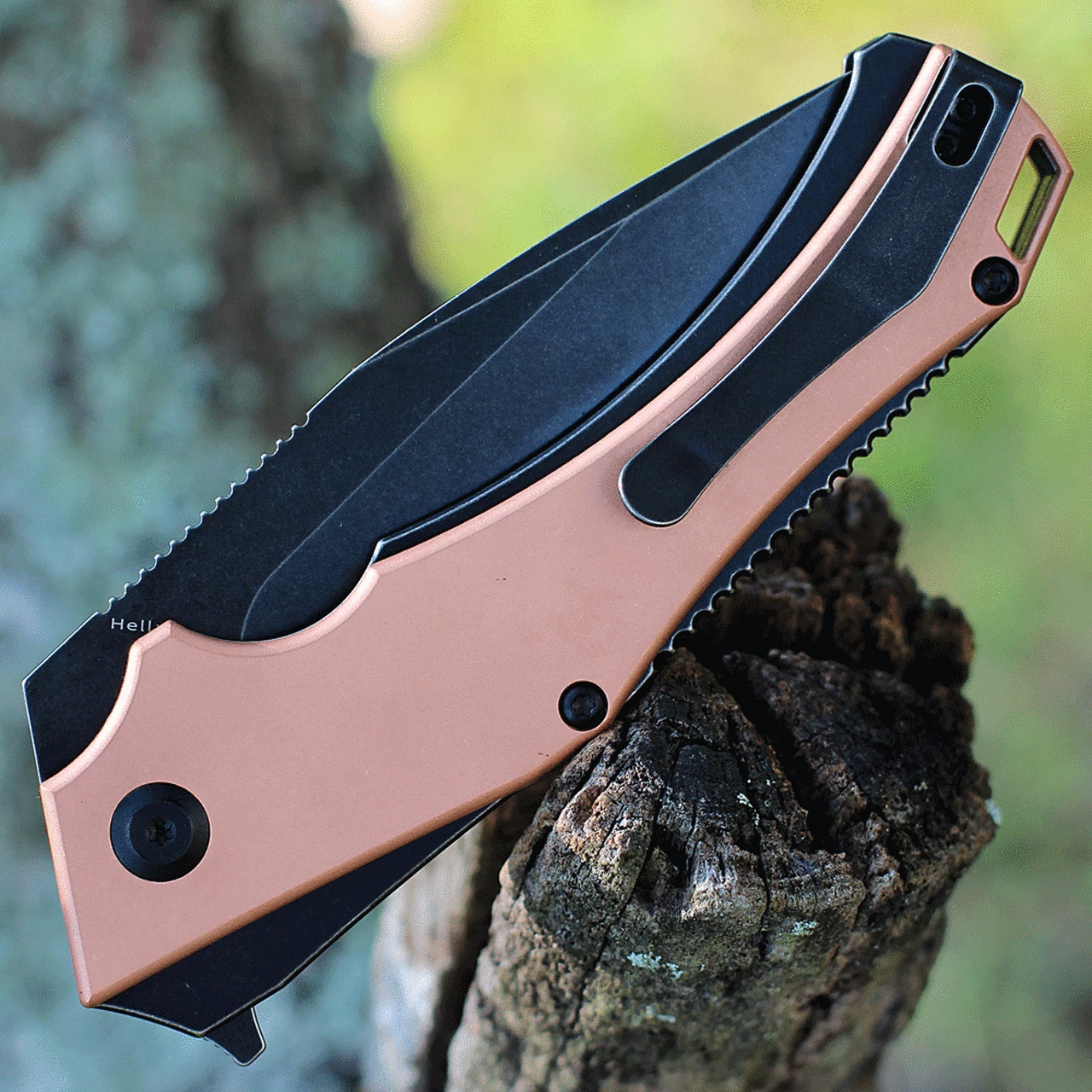 Best reviews of 🔥 Kansept Knives Kansept Hellx - Copper / Black SW (3.6" D2 SW Black) T1008C1 ✔️ 3 Best reviews of 🔥 Kansept Knives Kansept Hellx - Copper / Black SW (3.6" D2 SW Black) T1008C1 ✔️ - Image 3