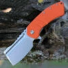 Best reviews of 🎉 Kansept Knives Kansept XL Korvid Flipper - Orange G10 (3.6" Satin 154CM Cleaver) T1030A6 🧨