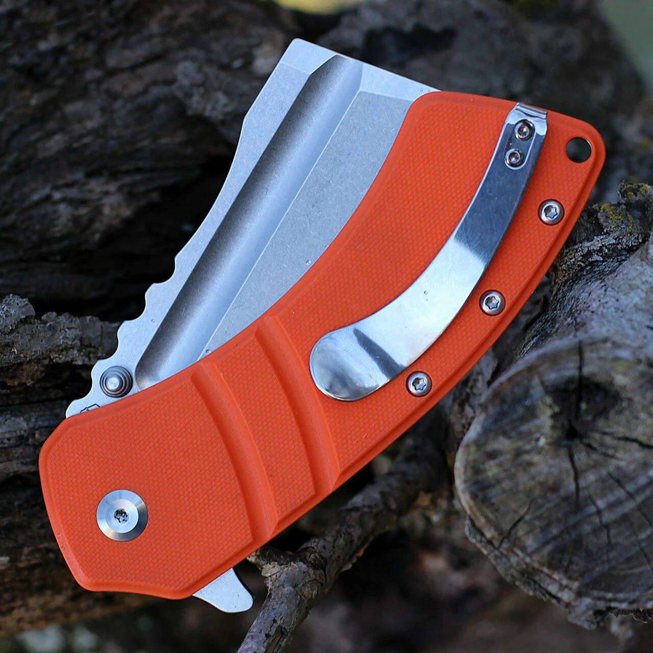Best reviews of ๐ Kansept Knives Kansept XL Korvid Flipper - Orange G10 (3.6" Satin 154CM Cleaver) T1030A6 ๐งจ 4 Best reviews of ๐ Kansept Knives Kansept XL Korvid Flipper - Orange G10 (3.6" Satin 154CM Cleaver) T1030A6 ๐งจ - Image 4