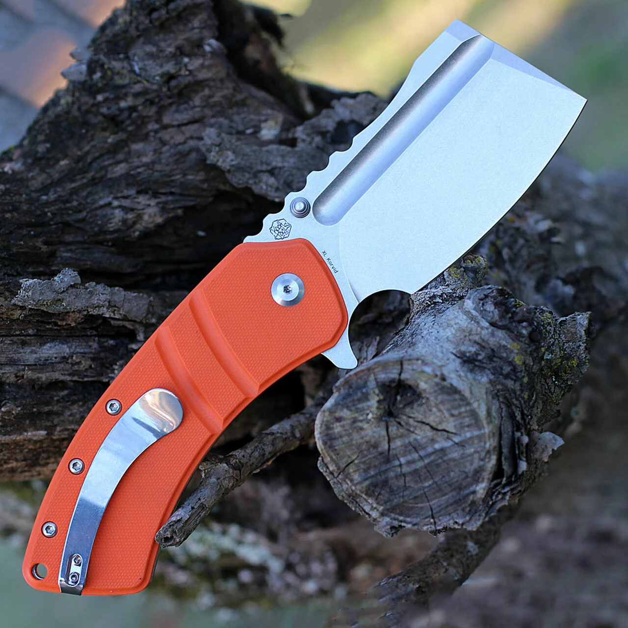 Best reviews of ๐ Kansept Knives Kansept XL Korvid Flipper - Orange G10 (3.6" Satin 154CM Cleaver) T1030A6 ๐งจ 2 Best reviews of ๐ Kansept Knives Kansept XL Korvid Flipper - Orange G10 (3.6" Satin 154CM Cleaver) T1030A6 ๐งจ - Image 2