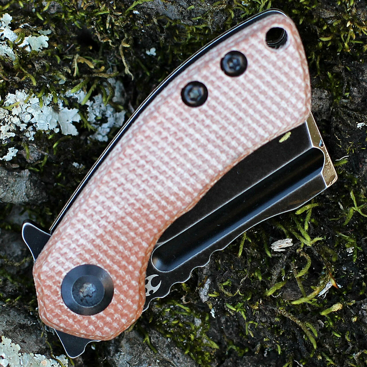 Flash Sale 🎁 Kansept Knives Kansept Mini Korvid - Brown Micarta (1.5" Blk Cleaver) T3030A5 🎁 4 Flash Sale 🎁 Kansept Knives Kansept Mini Korvid - Brown Micarta (1.5" Blk Cleaver) T3030A5 🎁 - Image 4