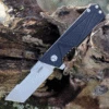 Budget ❤️ Kubey Knife Kubey Avenger 3.35" AUS-10 Bead Blast Black G-10 Flipper KUB104A 👍