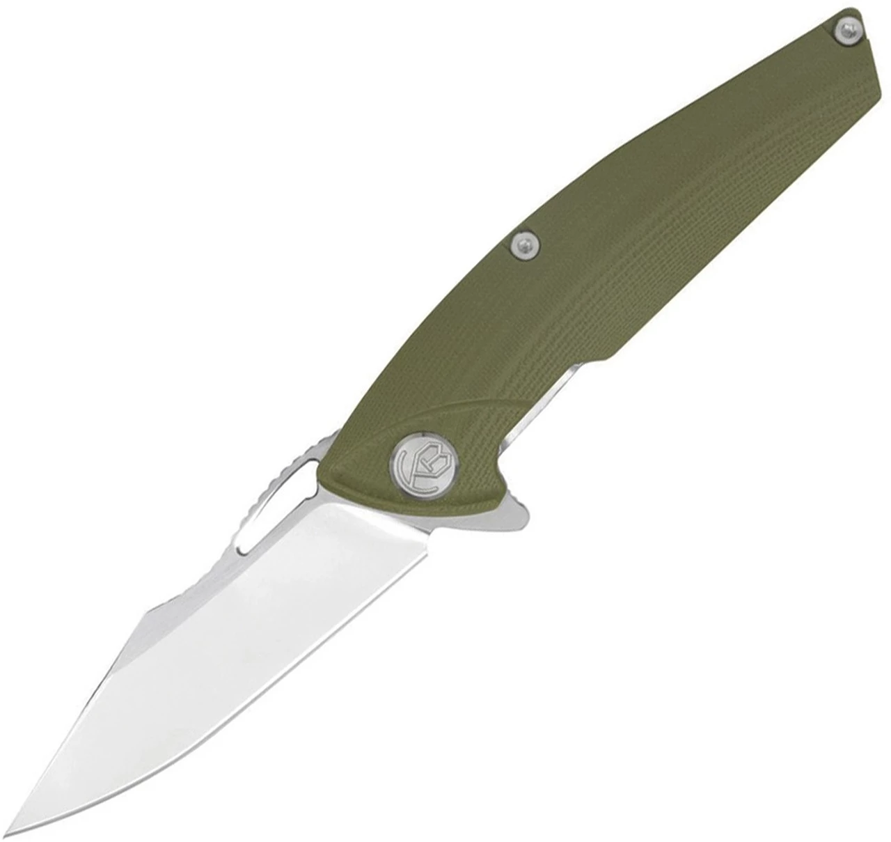 Budget 💯 Kubey Knife Kubey Locusts KB221B, 3.6" D2 Satin Plain Blade, Green G-10 Handle 🎁 1 Budget 💯 Kubey Knife Kubey Locusts KB221B, 3.6" D2 Satin Plain Blade, Green G-10 Handle 🎁