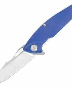 Deals 🧨 Kubey Knife Kubey Locusts KB221C, 3.6" D2 Satin Plain Blade, Blue G-10 Handle 👍