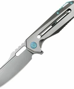 Discount 🧨 Kubey Knife Kubey Atlas - Gray Ti (3.74" CPM-S35VN Sandblast) KB290A 🌟