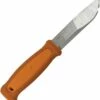 Best reviews of ⌛ Morakniv Kansbol Fixed Blade, 4.5" Satin Stainless Blade, Burnt Orange Polypropylene Handle, Multi-Mount Sheath 🤩