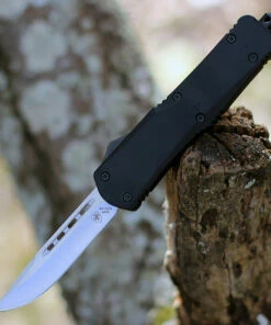 Deals 😍 Templar Knife Co. Templar Knife Large OTF Large Black Rubber L-BR-33-2, 3.5" 440C Satin Drop Point Blade, Aluminum Zinc Handle 👍