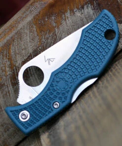 Cheapest 😀 Spyderco Knives Spyderco Ladybug 3 LFP3K390, 1.97" K390 Steel Plain Balde, FRN Handle 👍 -Automatic Knives shop LFP3K390.3 86426.1586286745