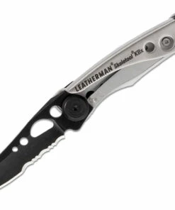 Flash Sale ⭐ Leatherman Skeletool KBX 832617, 2.6" 420HC Black Stainless Steel Combo Blade, Stainless Steel Handle 🧨