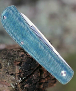 Cheap 😍 Lord And Field Outfitters Lord & Field Dungaree Linerlock LOR02, 2.88" Stainless Steel Plain Blade, Denim Canvas Micarta Handle 💯 -Automatic Knives shop LOR02.3 83566.1600185829