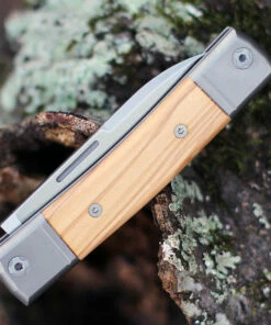 Budget ❤️ LionSteel Bestman BM2UL Slip Joint, 2.80" M390 Steel Drop Point Blade, Olive Wood Handle 🎁 -Automatic Knives shop LSTBM2UL.2 78177.1609273528