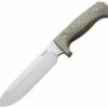 Buy ✨ LionSTEEL M7 CVG Fixed Blade, 7" Satin Sleipner Steel Plain Blade, Green Canvas Micarta Handle, Black Kydex Sheath 🔥
