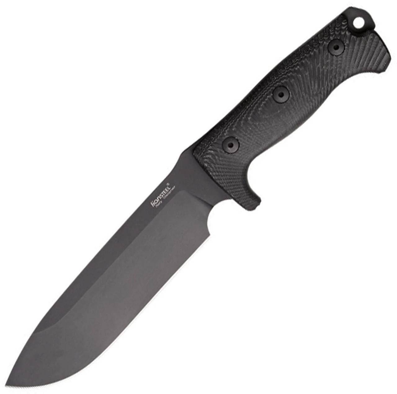 Promo 🔔 LionSTEEL M7 MB Fixed Blade, 7" Black Sleipner Steel Plain Blade, Black Micarta Handle, Black Kydex Sheath 🎁 1 Promo 🔔 LionSTEEL M7 MB Fixed Blade, 7" Black Sleipner Steel Plain Blade, Black Micarta Handle, Black Kydex Sheath 🎁
