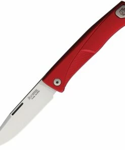 Best Pirce 🤩 LionSteel Thrill Slip Joint - Red Aluminum (3.15" M390 Satin) TL A RS ✔️