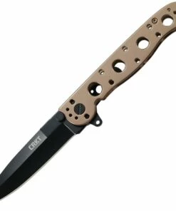 Best deal ⭐ CRKT M16-03BK Bronze, 3.55" 12C27 Sandvik Oxide Plain Blade, Bronze 2Cr13 SS Handle 🎉