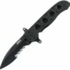 Best reviews of 👍 CRKT M21 Linerlock Veff CRM2112SFG, 3.113" 1.4116 Combo Blade, Black G10 Handle 🌟