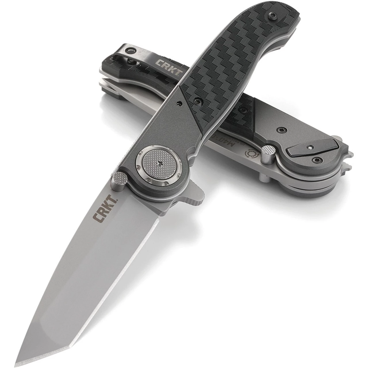 Outlet ⌛ CRKT M40 Deadbolt Lock Tanto CRM400, 2.937" 1.4116 Plain Blade, Bolster - 6063 Al | Onlay - Glass Reinforced Nylon Handle ⭐ 3 Outlet ⌛ CRKT M40 Deadbolt Lock Tanto CRM400, 2.937" 1.4116 Plain Blade, Bolster - 6063 Al | Onlay - Glass Reinforced Nylon Handle ⭐ - Image 3