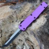 Wholesale ✨ Templar Knife Co. Templar Premium Lightweight Slim OTF -Alum. Purple (3.25" D2 Blk Tanto) MA-AP-22-1 🎁