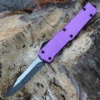 Cheapest 💯 Templar Knife Co. Templar Premium Lightweight Slim OTF -Alum. Purple (3.25" D2 Blk Drop Point) MA-AP-32-1 ❤️