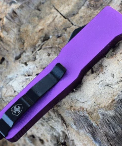 Wholesale ✨ Templar Knife Co. Templar Premium Lightweight Slim OTF -Alum. Purple (3.25" D2 Blk Tanto) MA-AP-22-1 🎁 -Automatic Knives shop MAAP 83899.1635345428