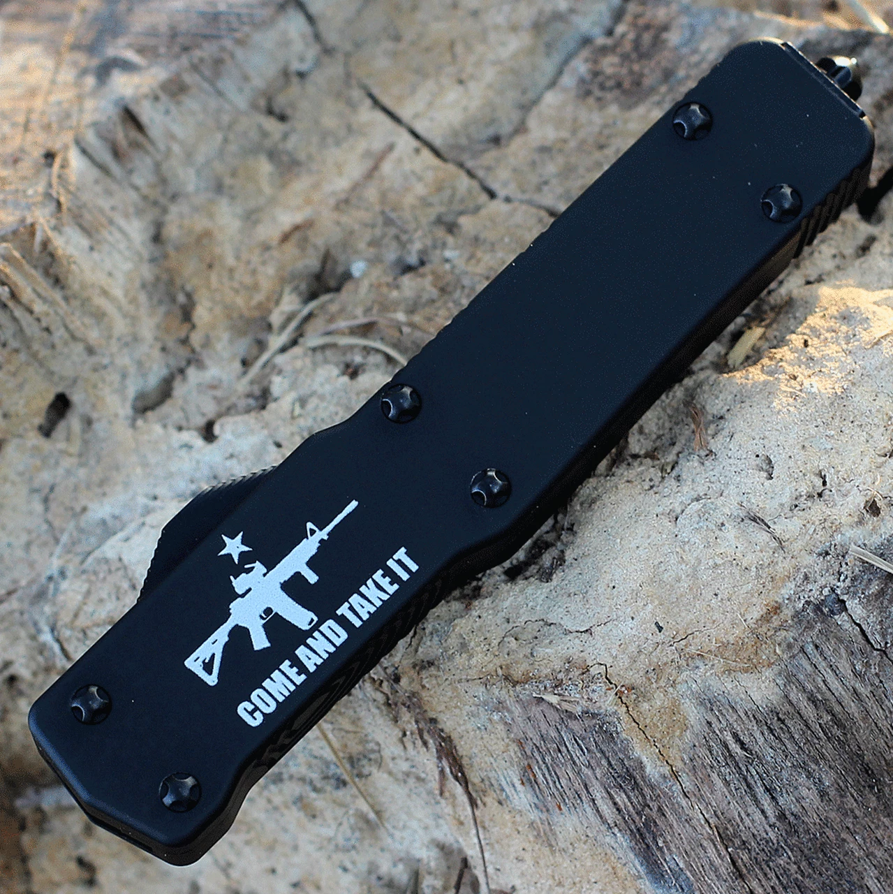 Flash Sale 😀 Templar Knife Co. Templar Premium Lightweight Slim OTF -Alum. Blk CATI (3.25" D2 Blk Tanto) MA-AR15-22-1 ⭐ 3 Flash Sale 😀 Templar Knife Co. Templar Premium Lightweight Slim OTF -Alum. Blk CATI (3.25" D2 Blk Tanto) MA-AR15-22-1 ⭐ - Image 3
