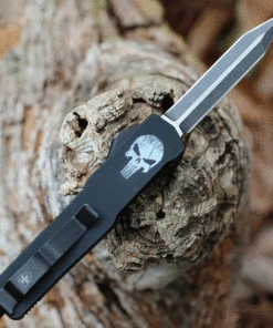 Cheapest 🛒 Templar Knife Co. Templar Premium Lightweight Slim OTF -Alum. Blk Fallen (3.25" D2 Blk Dagger) MA-FL-12-1 😀 -Automatic Knives shop MAFL121 13281.1635353573
