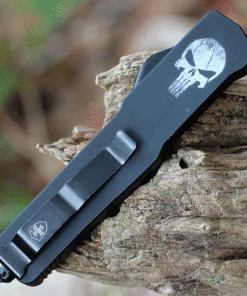 Cheapest 🛒 Templar Knife Co. Templar Premium Lightweight Slim OTF -Alum. Blk Fallen (3.25" D2 Blk Dagger) MA-FL-12-1 😀 -Automatic Knives shop MAFL 33392.1635353573