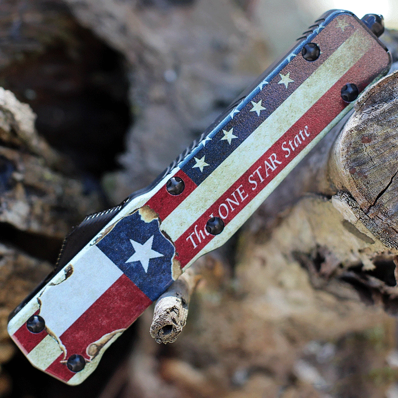 Budget ๐ Templar Knife Co. Templar Premium Lightweight Slim OTF -Alum. Texan (3.25" D2 Blk Tanto) MA-TX-22-1 ๐งจ 3 Budget ๐ Templar Knife Co. Templar Premium Lightweight Slim OTF -Alum. Texan (3.25" D2 Blk Tanto) MA-TX-22-1 ๐งจ - Image 3