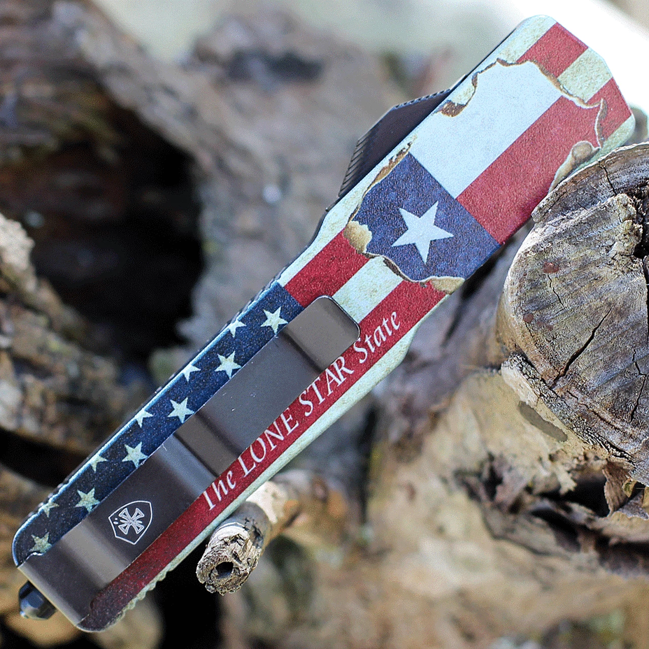 Best deal 🎉 Templar Knife Co. Templar Premium Lightweight Slim OTF -Alum. Texan (3.25" D2 Blk Drop Point) MA-FL-32-1 🎁 3 Best deal 🎉 Templar Knife Co. Templar Premium Lightweight Slim OTF -Alum. Texan (3.25" D2 Blk Drop Point) MA-FL-32-1 🎁 - Image 3