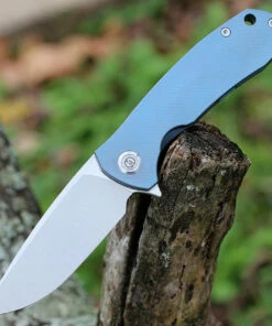 Best reviews of 👏 Maxace Knives Maxace Balance 2021 - Blue Titanium (3.7" M390 Satin) MBL102 🤩