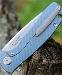 Best reviews of 👏 Maxace Knives Maxace Balance 2021 - Blue Titanium (3.7" M390 Satin) MBL102 🤩 -Automatic Knives shop MAXMBL102.3 12486.1639070135