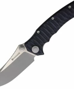 Promo ✨ Maxace Knives Maxace Sandstorm K - Black G10 (4.37" Bohler K110 Gray) MSK02 🎁