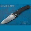 Wholesale 🎁 Maxace Knives Maxace Sandstorm K - Black G10 (4.4" Bohler K110 Satin) MSK05 🛒
