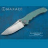 Wholesale ✔️ Maxace Knives Maxace Sandstorm K - Jade G10 (4.4" Bohler K110 Satin) MSK06 🔥