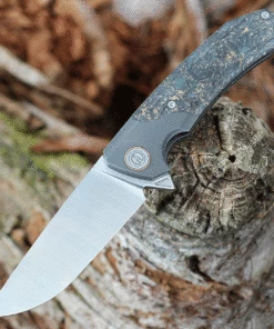 Flash Sale 🔥 Maxace Knives Maxace Goliath 2.0 - Luminous Marble CF (4.3" M390 Satin) MGL313 ✨