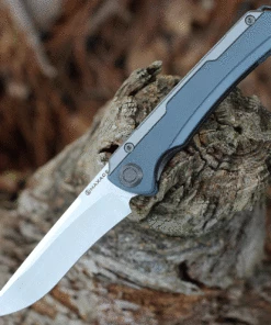 Best deal ❤️ Maxace Knives Maxace Kestrel Front Flipper - Gray G-10 (3.62” M390 Satin) MKT202 ✔️