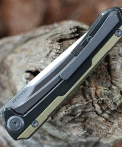 Cheap 😍 Maxace Knives Maxace Kestrel Front Flipper - Zirconium (3.62” M390 Satin) MKT204 👍 -Automatic Knives shop MAXMKT204.2 43768.1634225963