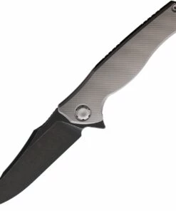 Promo 🔥 Maxace Knives Maxace Killer Whale 2.0 - Gray Ti (3.86" ASP-60 Blk SW) MKW202 ⌛
