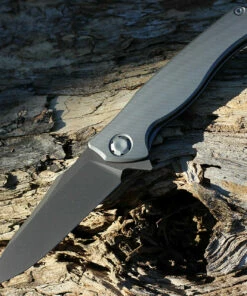 Budget 🧨 Maxace Knives Maxace Killer Whale 2.0 - Gray Ti (3.9" ASP-60 Gray SW) MKW203 🛒