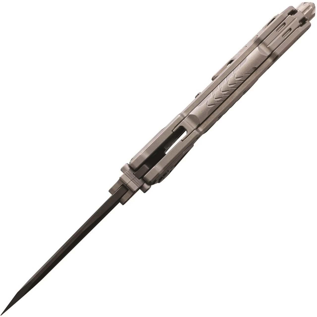 Flash Sale ⌛ Maxace Knives Mammoth - Grey Ti (4.33" Black Tanto) MM03 😍 2 Flash Sale ⌛ Maxace Knives Mammoth - Grey Ti (4.33" Black Tanto) MM03 😍 - Image 2