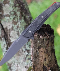 Best reviews of 💯 Maxace Knives Ranger MGR04, 3.86" XW42 Gray Plain Blade, Ash Black Micarta Handle ✨