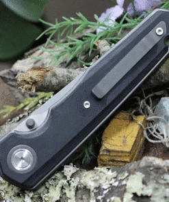 Outlet 🛒 Maxace Knives Samurai MSM10, 3.74" K110 Gray Drop Point Plain Blade, Black G-10 Handle 😀 7 Outlet 🛒 Maxace Knives Samurai MSM10, 3.74" K110 Gray Drop Point Plain Blade, Black G-10 Handle 😀 -Automatic Knives shop MAXMSM10.2 62195.1619469103