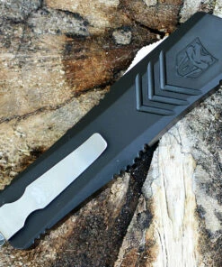 Budget ๐ CobraTec Black FS-X OTF Knife CTKMBLKFS-XMDS, 3" D2 Steel Drop Point Serrated Blade, Black Aluminum Handle ๐งจ 6 Budget ๐ CobraTec Black FS-X OTF Knife CTKMBLKFS-XMDS, 3" D2 Steel Drop Point Serrated Blade, Black Aluminum Handle ๐งจ -Automatic Knives shop MBLKFS XMDS.3 82825.1583253083