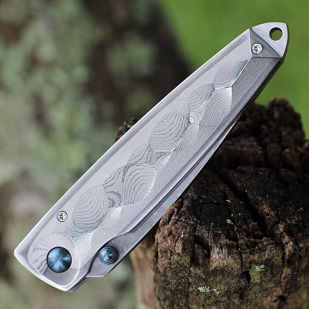 Hot Sale 👏 Mcusta Tsuchi Classic Damascus Folder, Decorative Woven Nishijin Pouch 🎉 4 Hot Sale 👏 Mcusta Tsuchi Classic Damascus Folder, Decorative Woven Nishijin Pouch 🎉 - Image 4