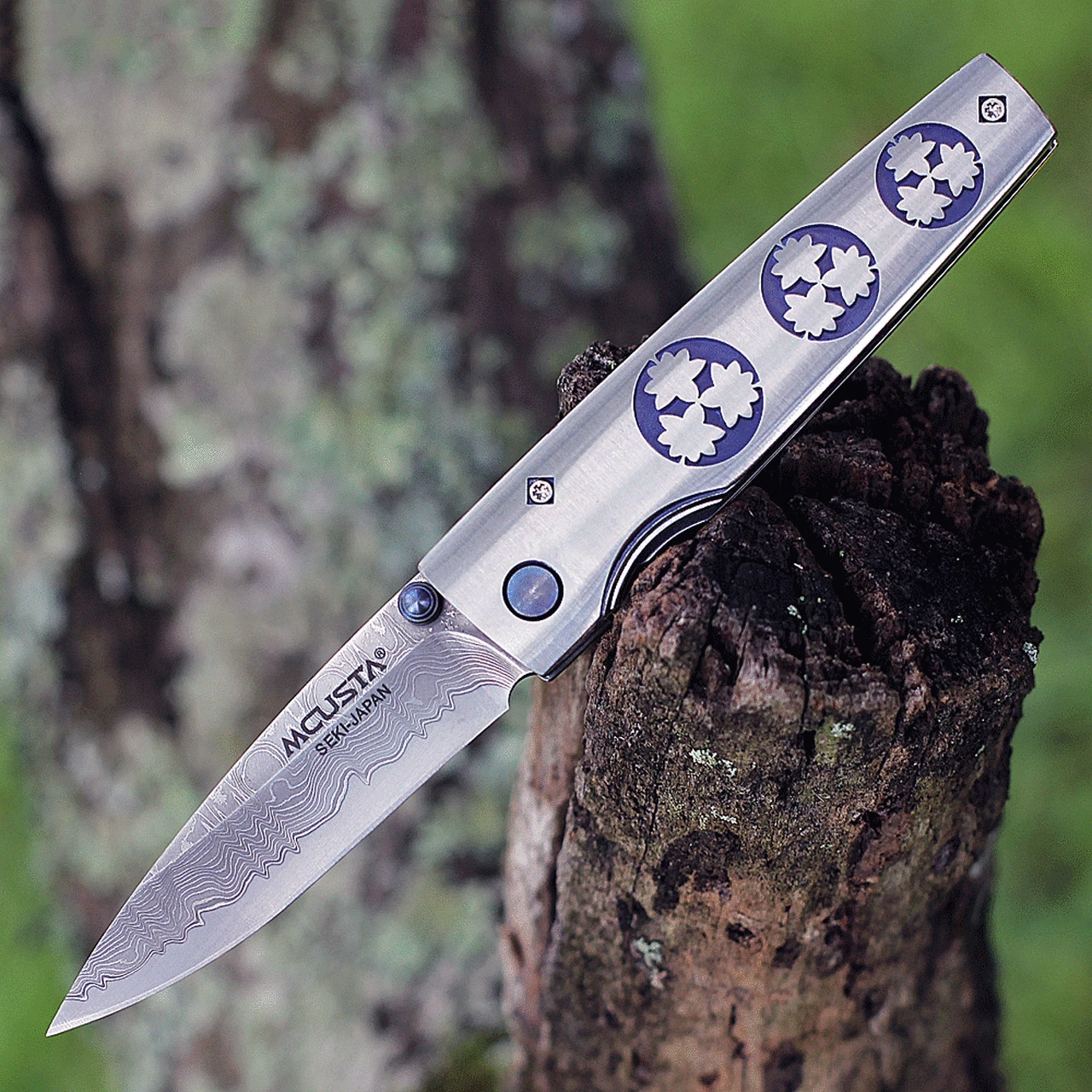 Deals 😍 Mcusta Kamon Kaede MC-0096D, 2.875 Damascus Blade, Decorative Handle, Woven Nishijin Pouch 💯 1 Deals 😍 Mcusta Kamon Kaede MC-0096D, 2.875 Damascus Blade, Decorative Handle, Woven Nishijin Pouch 💯