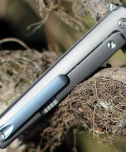 Deals ✔️ MKM - Maniago Knife Makers, Zieba Flame Flipper, FL01-TSW, 2.9" Stonewashed Drop Point Blade, Titanium Handle 🎉 -Automatic Knives shop MKFL01TSW.3 75583.1612297175